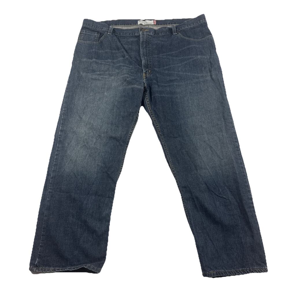 Levi's 559 Jeans Men's 46x30 Blue Medium Wash Loose Relaxed Straight Fit Y2K